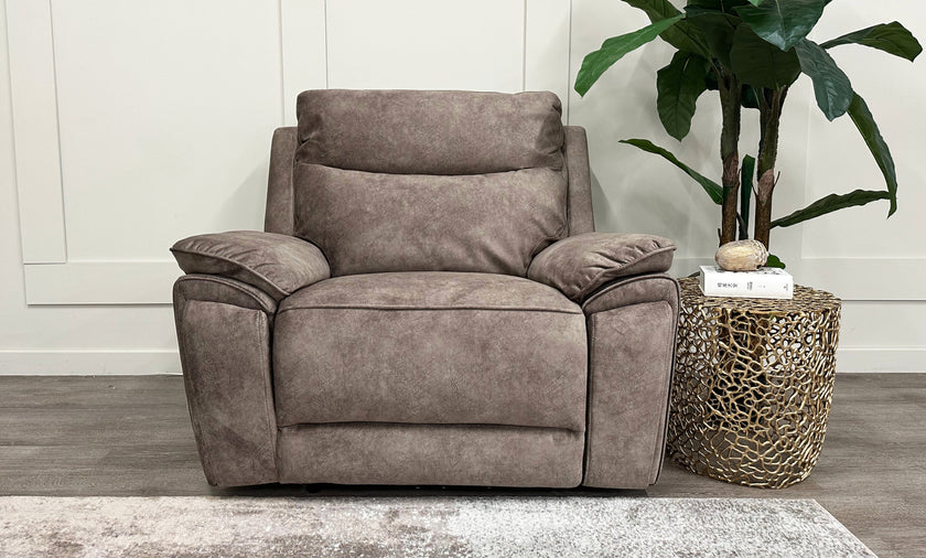 Osaka Love Chair Power Recliner - Truffle