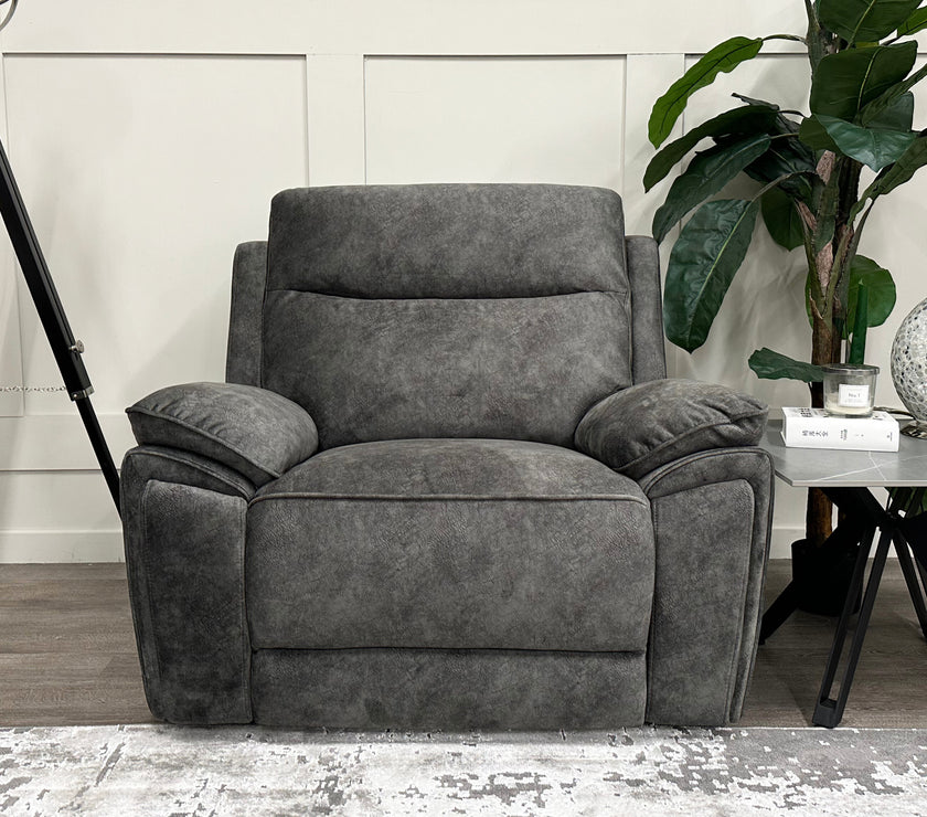 Osaka Love Chair Power Recliner - Grey