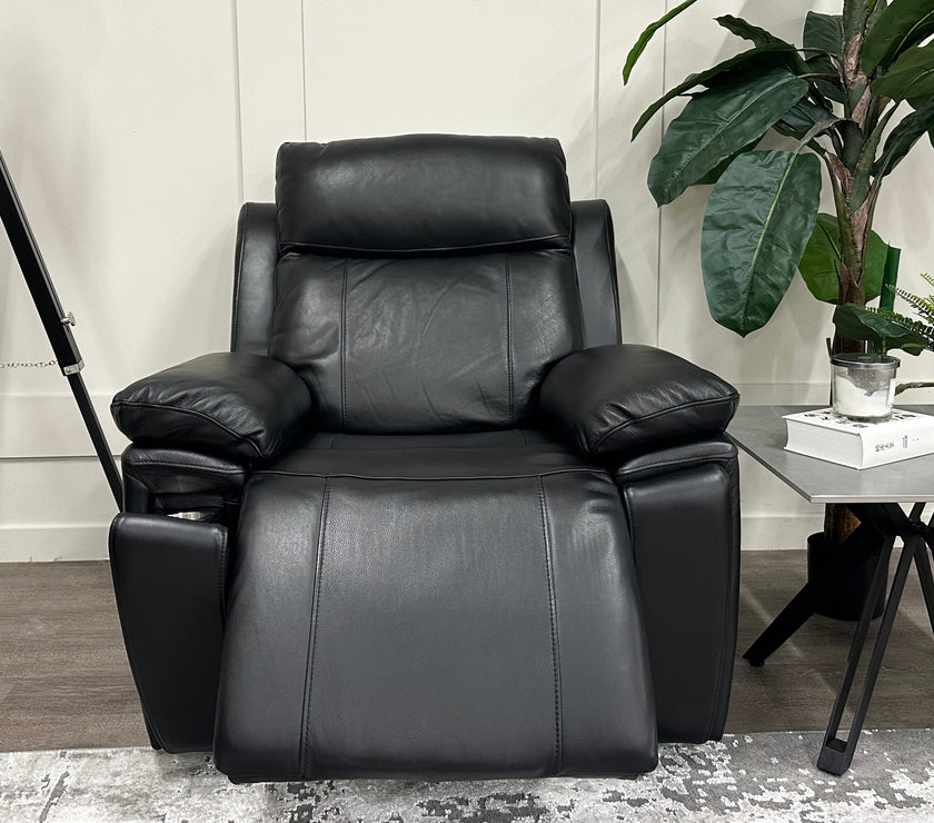 Savio Recliner Armchair with Power Headrest and Cupholder