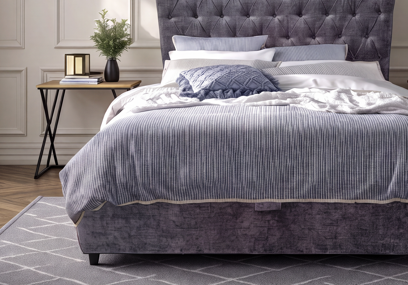 Notting Hill End Opening Ottoman Storage Bed
