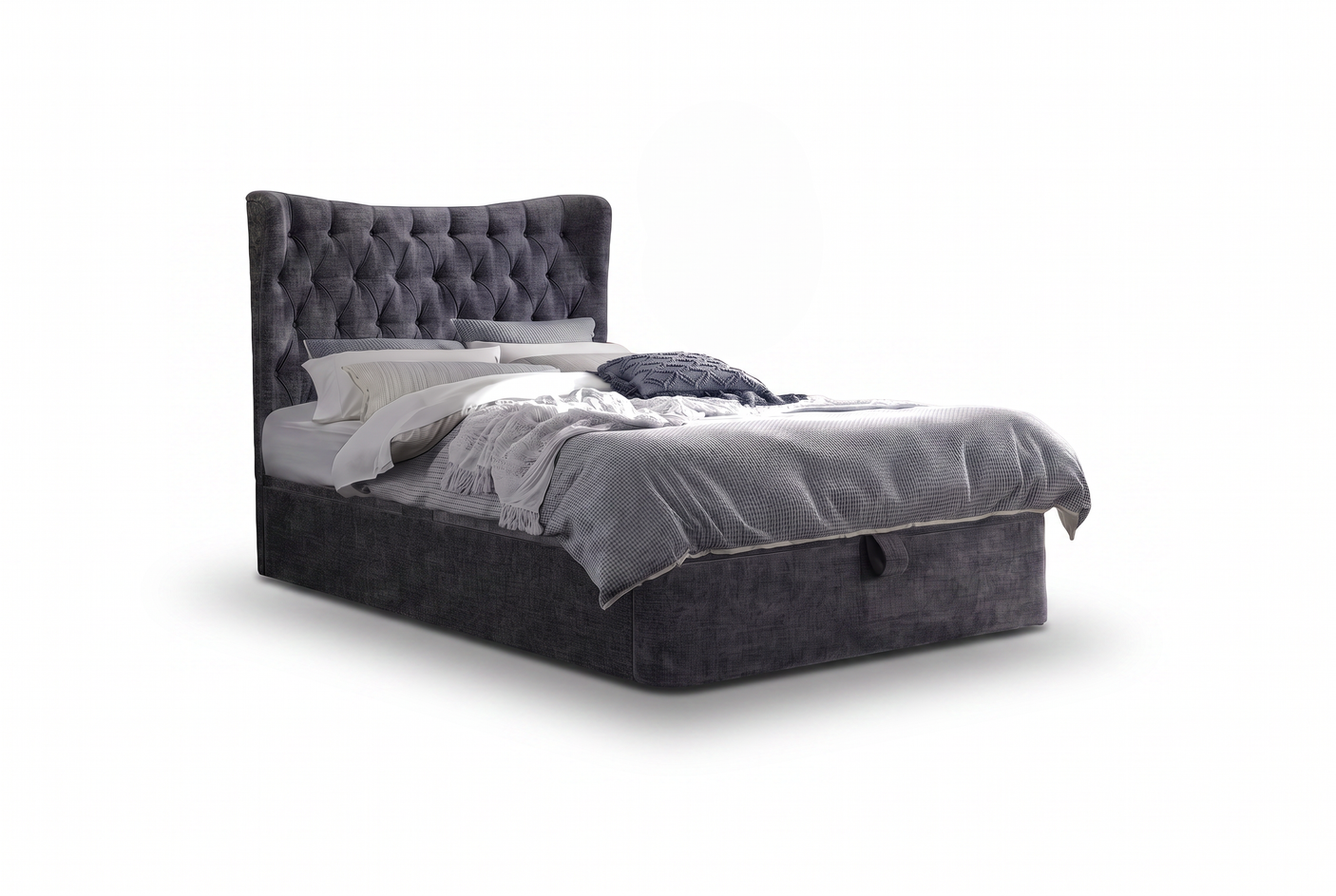 Notting Hill End Opening Ottoman Storage Bed