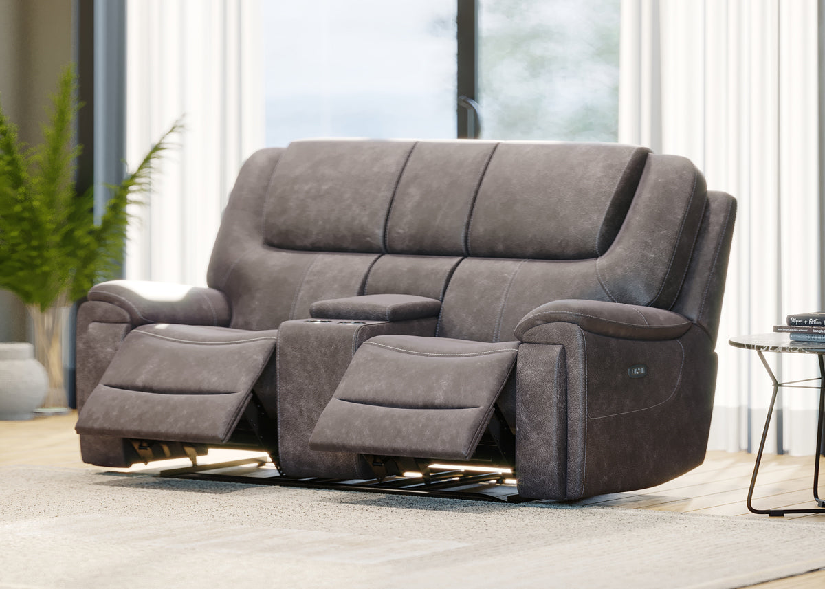 Recliner couch shop 2 seater