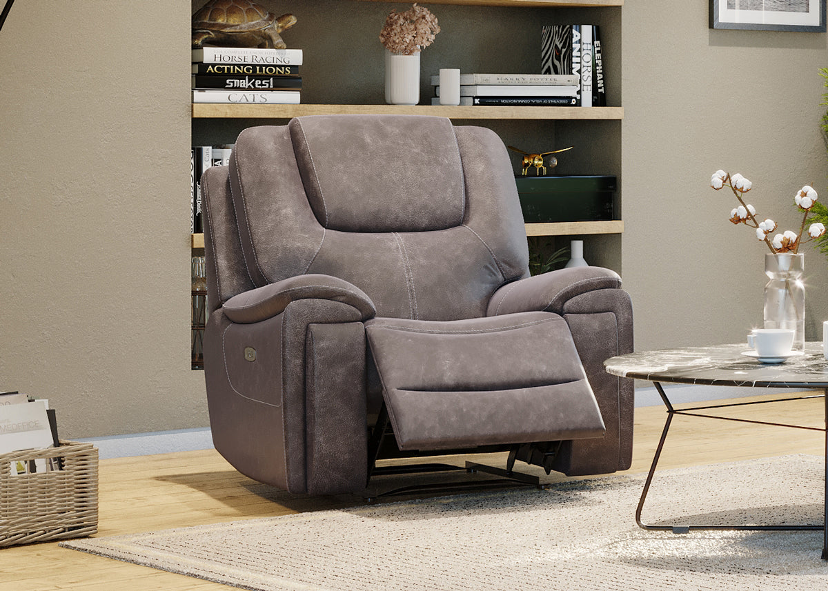 Power rocker sale recliner chair