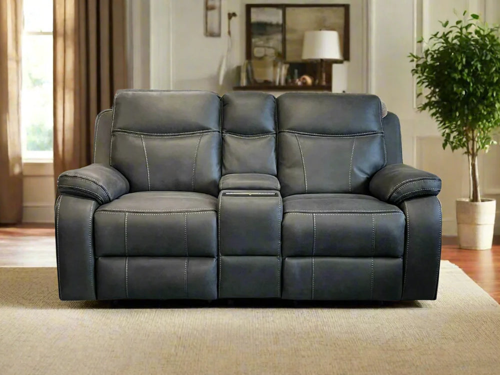 Diablo 2 Seater Sofa with Console