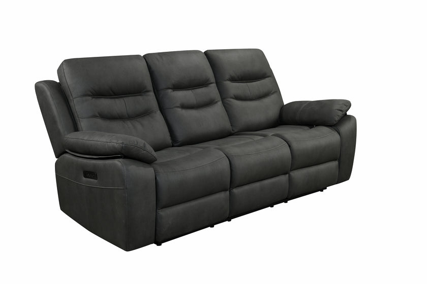 Angled view of the Fuji 3 Seater Recliner Sofa against a white background