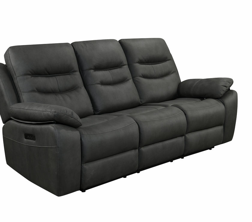 Angled view of the Fuji 3 Seater Recliner Sofa against a white background