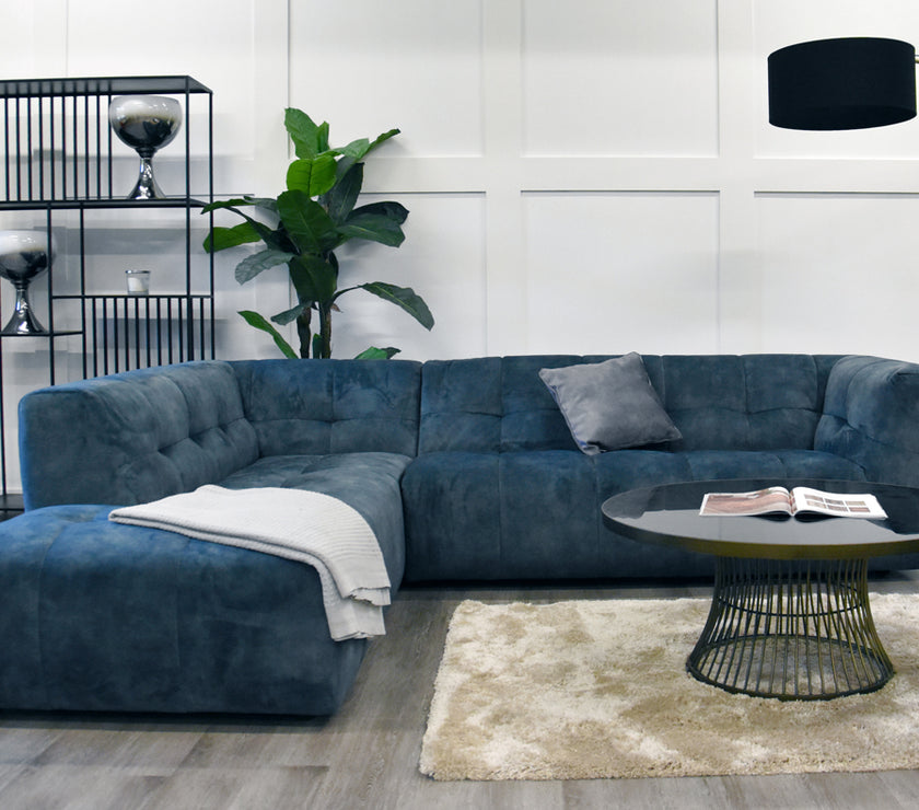 Angled view of the Iris Corner Sofa