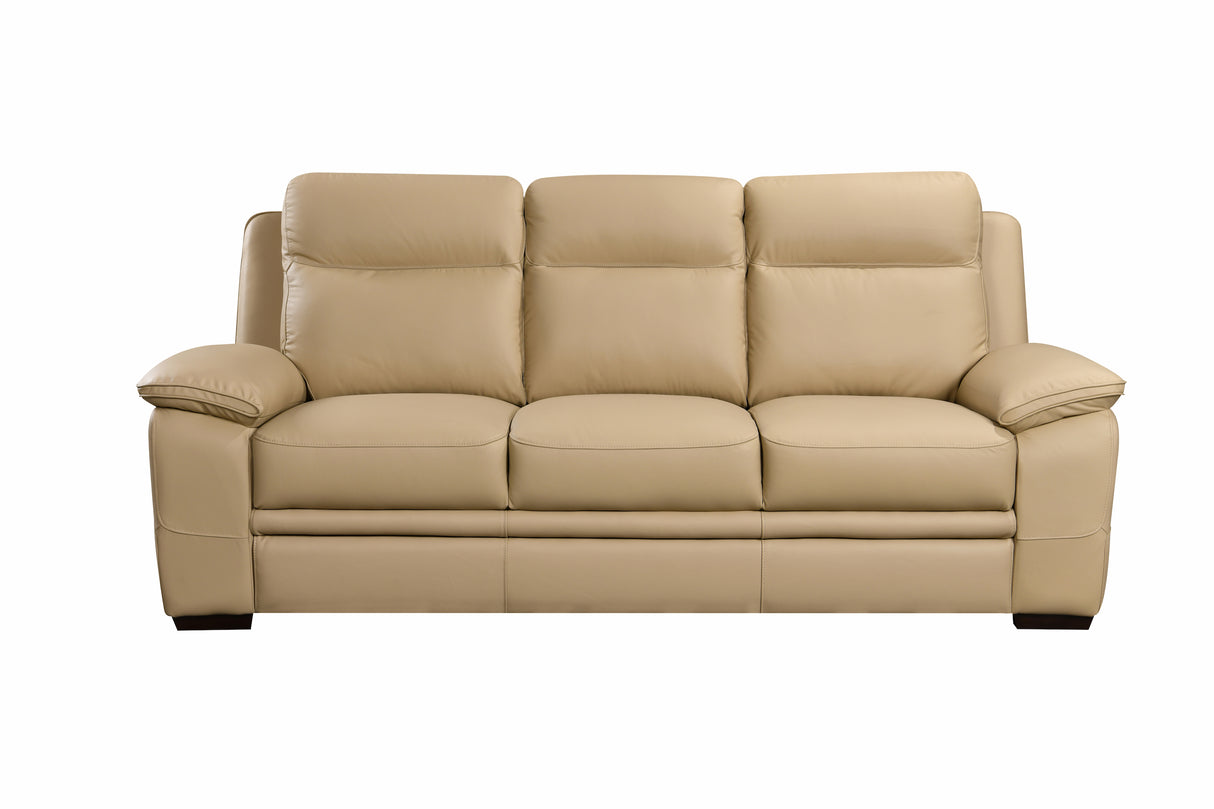 Mont Blanc Leather 3 Seater Sofa