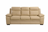 Mont Blanc Leather 3 Seater Sofa