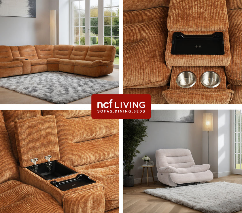 Collage of the Washington Corner Power Recliner Sofa