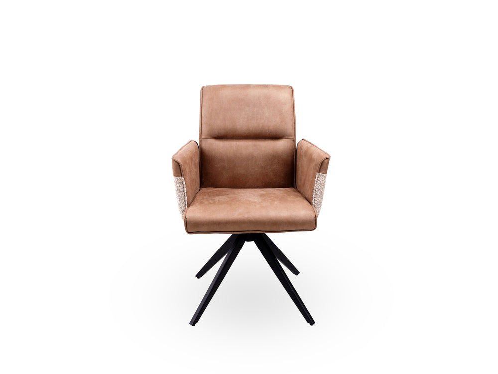 Nora 360° Auto-Return Swivel Dining Chair