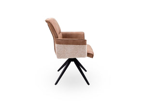 Nora 360° Auto-Return Swivel Dining Chair