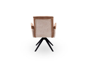 Nora 360° Auto-Return Swivel Dining Chair