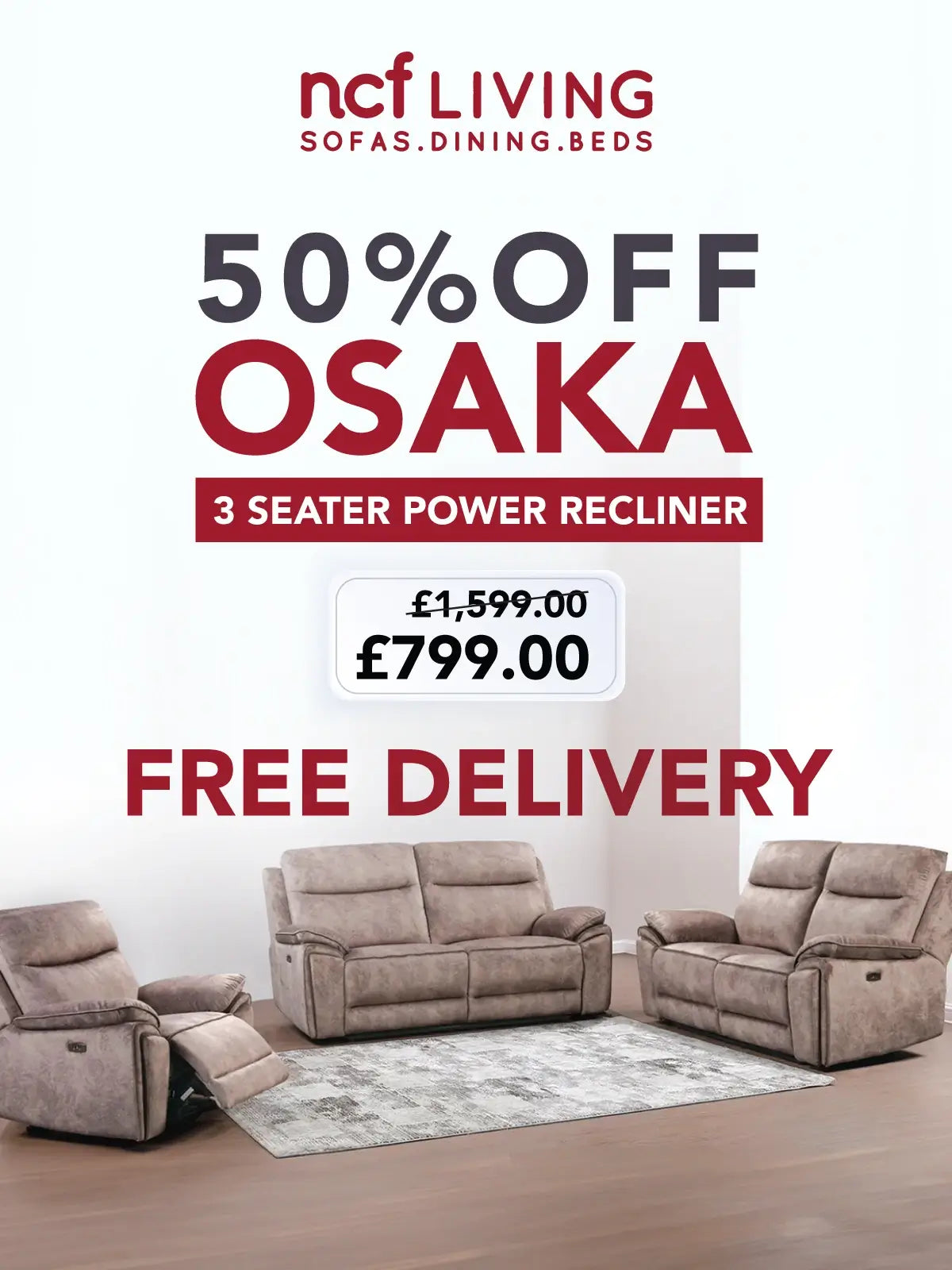 Next settees and clearance armchairs