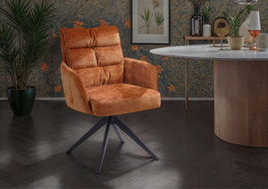 Paloma 360° Auto-Return Swivel Dining Chair
