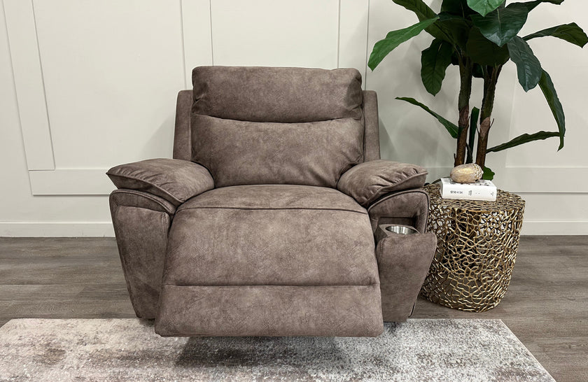 Osaka Love Chair Power Recliner - Truffle