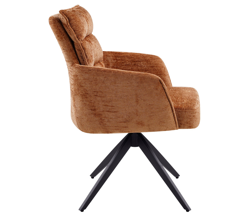 Paloma 360° Auto-Return Swivel Dining Chair