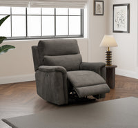 Image of the Glenbrook Power Recliner Chair in a reclined position in a room