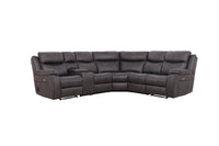 Lotus Corner Recliner Sofa with Console