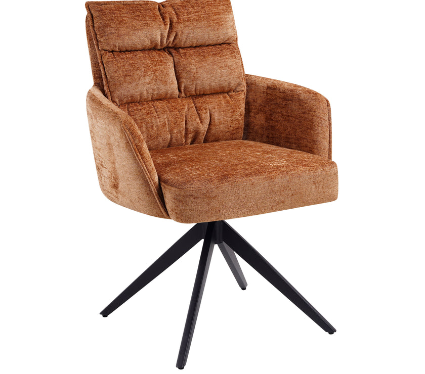 Paloma 360° Auto-Return Swivel Dining Chair