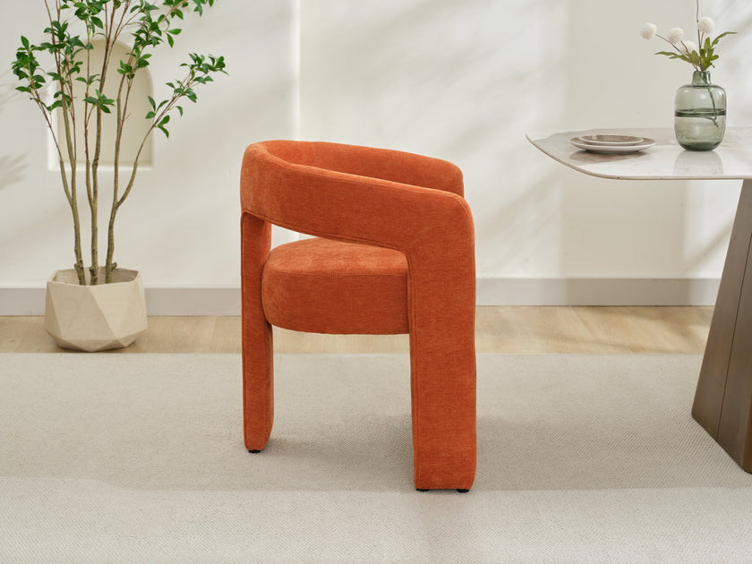 Dolce Accent Dining Chair - Velvet Rust