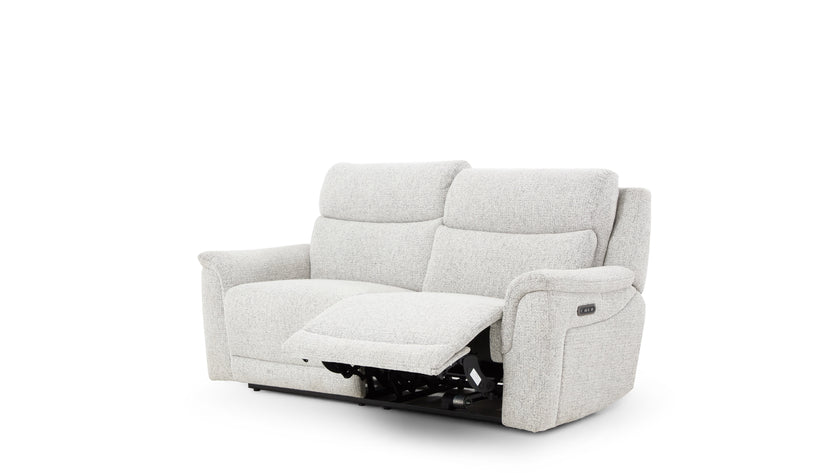 Sardinia 3 Seater Recliner Sofa with Power Headrest