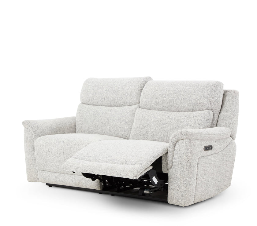 Sardinia 3 Seater Recliner Sofa with Power Headrest