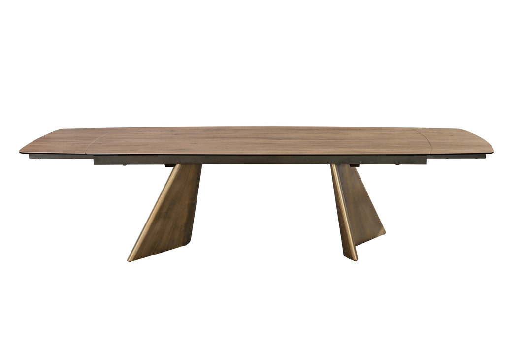 Enzo Natural Ceramic Extending Dining Table