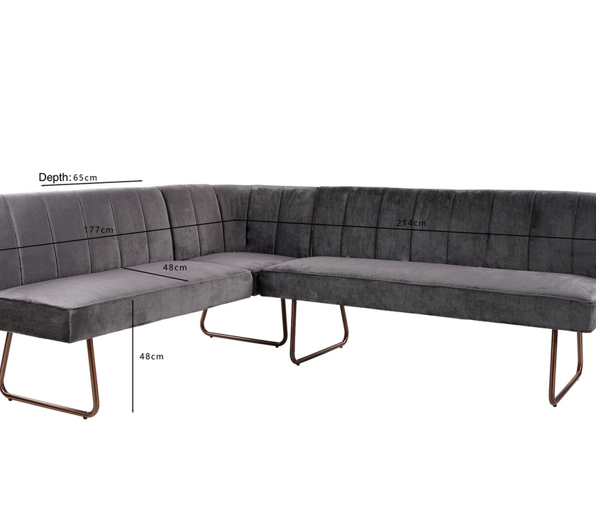 Olivia Corner Dining Bench