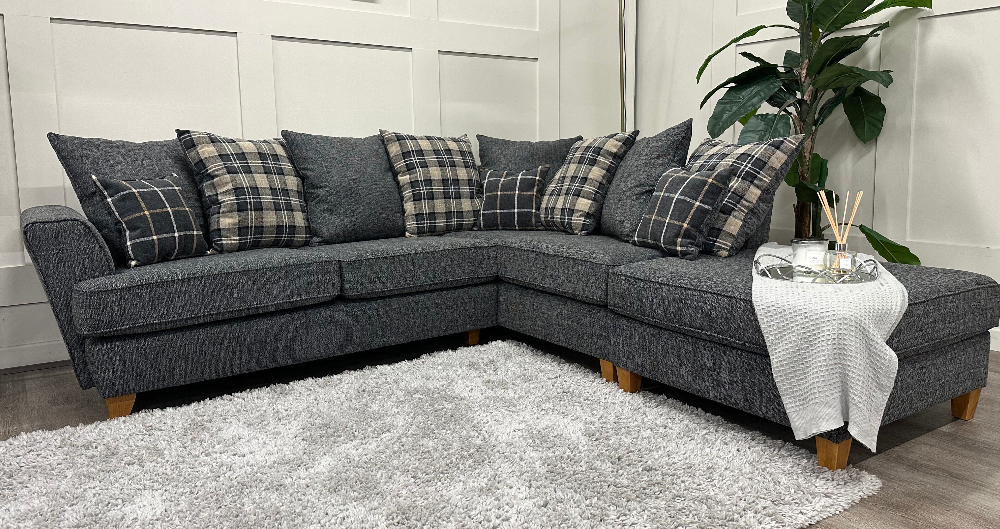 ScS Living authorized Theo Fabric Corner