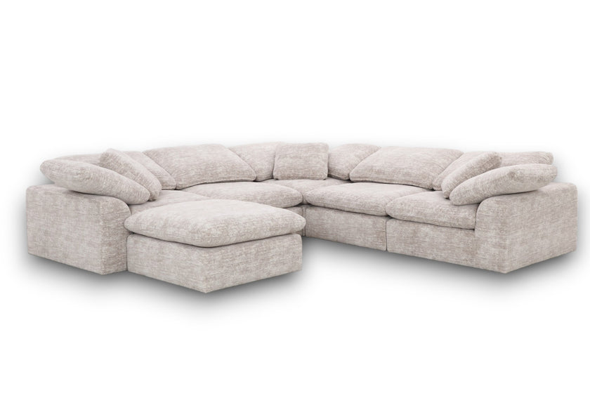 Cloud 6-Piece Modular Corner Sofa