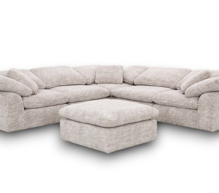 Cloud 6-Piece Modular Corner Sofa