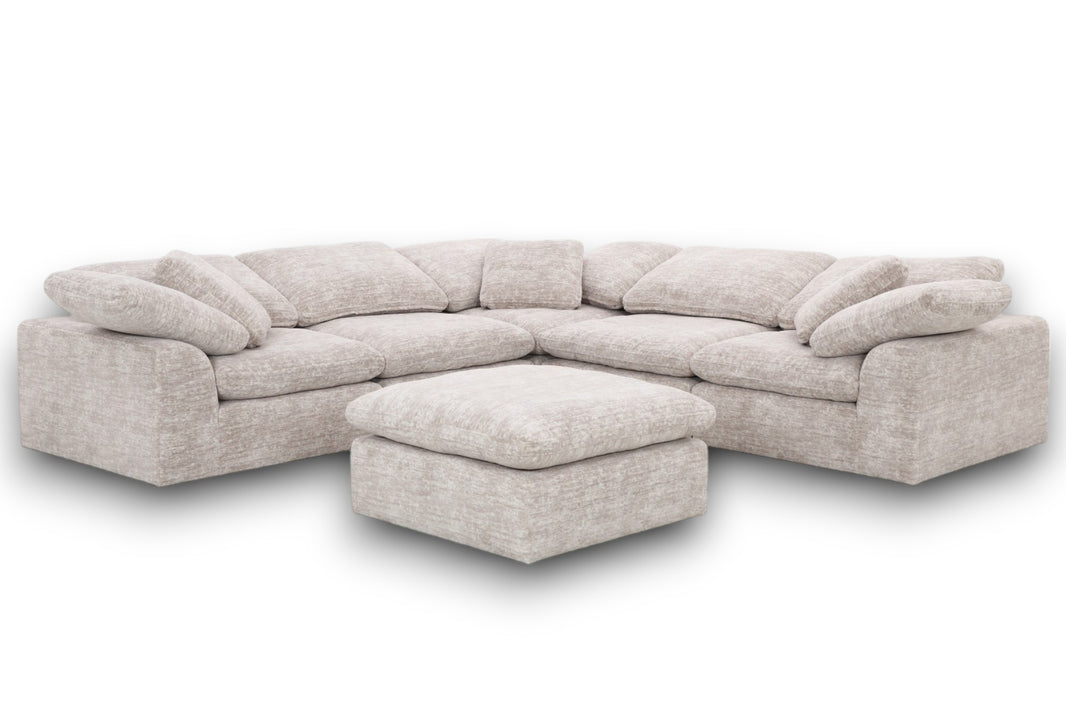 Cloud 6-Piece Modular Corner Sofa