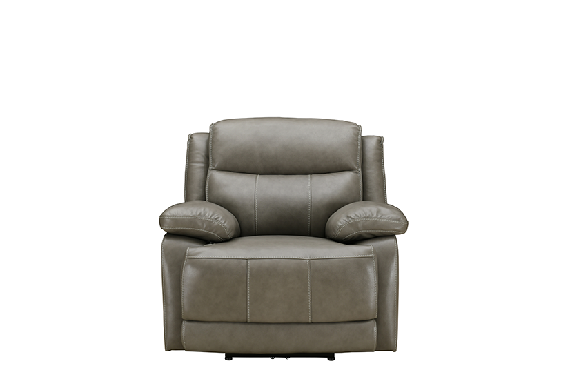 Montana Luxury Armchair with Power Recliner & Adjustable Headrest - Contemporary Comfort