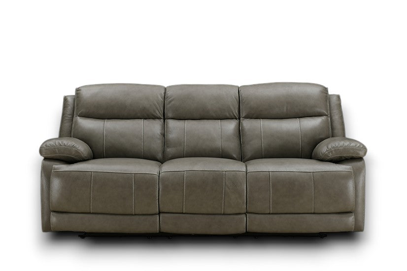 Montana 3 Seater Sofa with Dual Power Recliners & Adjustable Power Headrest