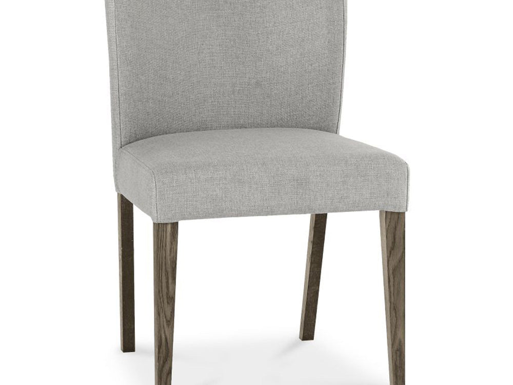 Set of 2 Turner Dark Oak Low Back Dining Chairs