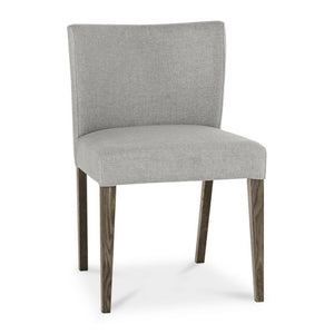 Set of 2 Turner Dark Oak Low Back Dining Chairs