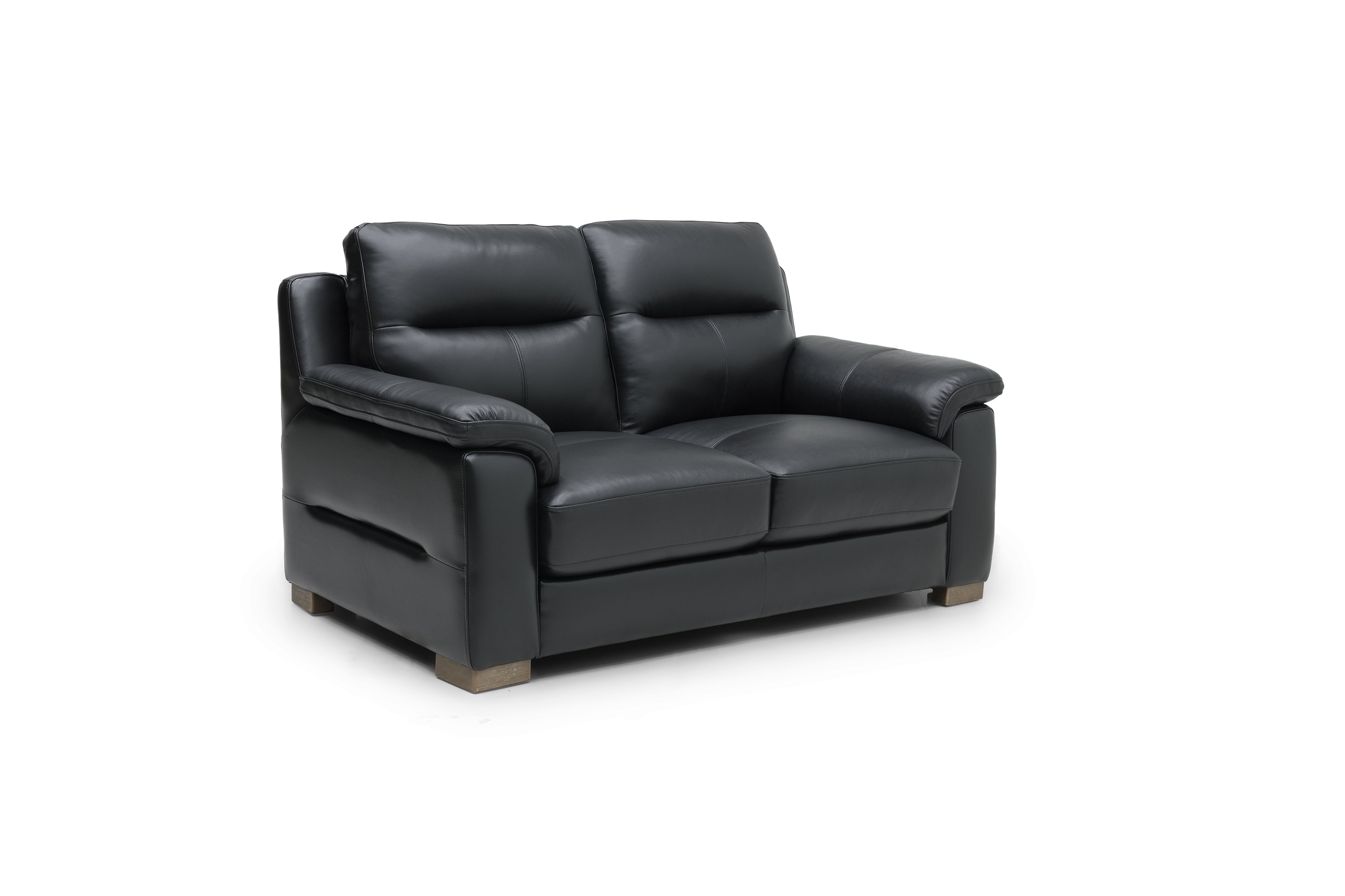 Dfs two seater on sale leather sofas