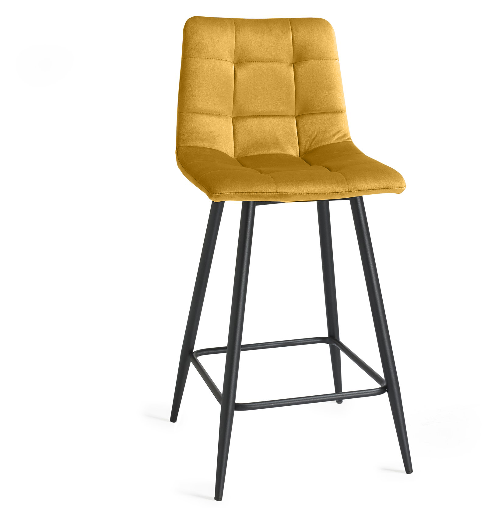 Mustard yellow best sale bar stools