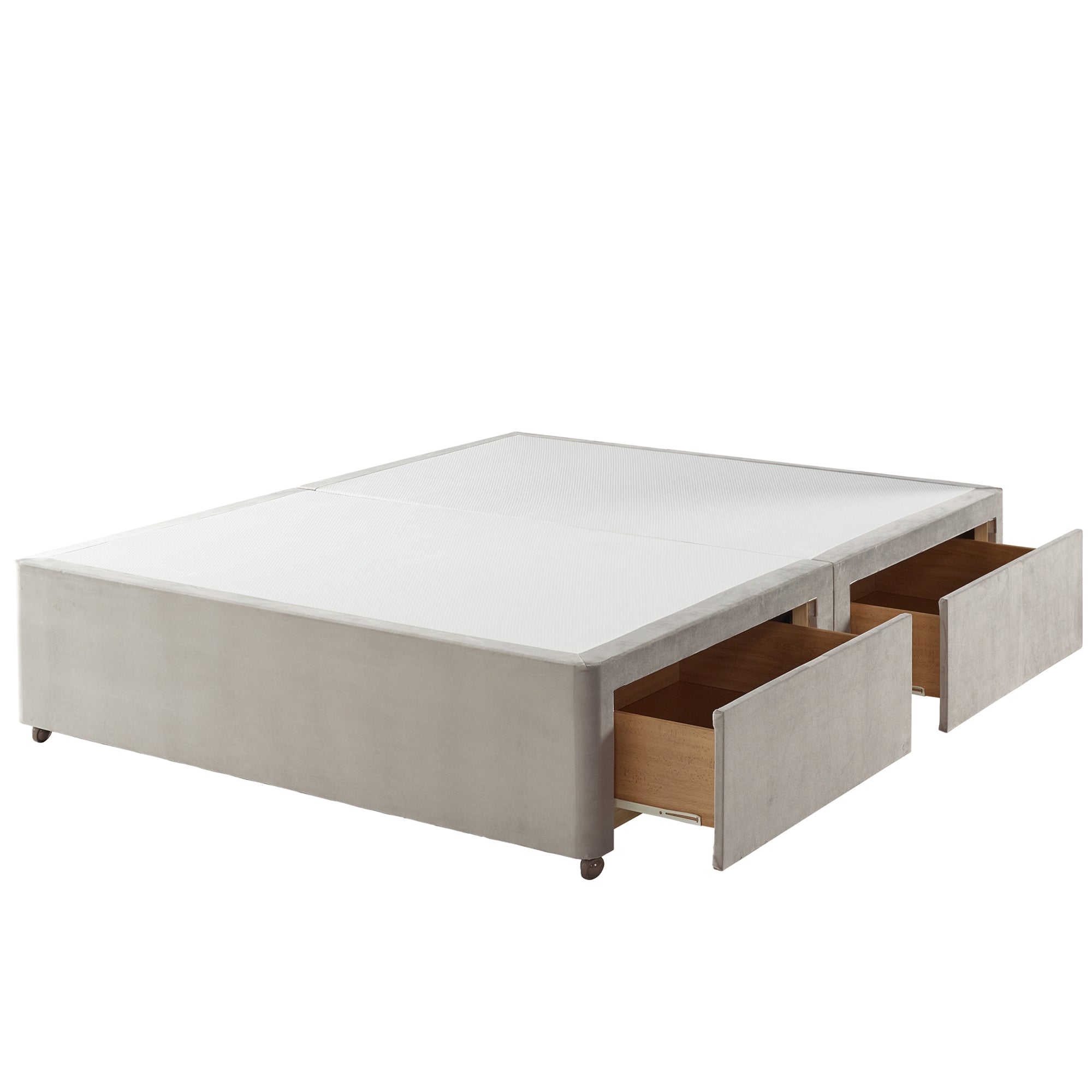 Queen size store base with drawers