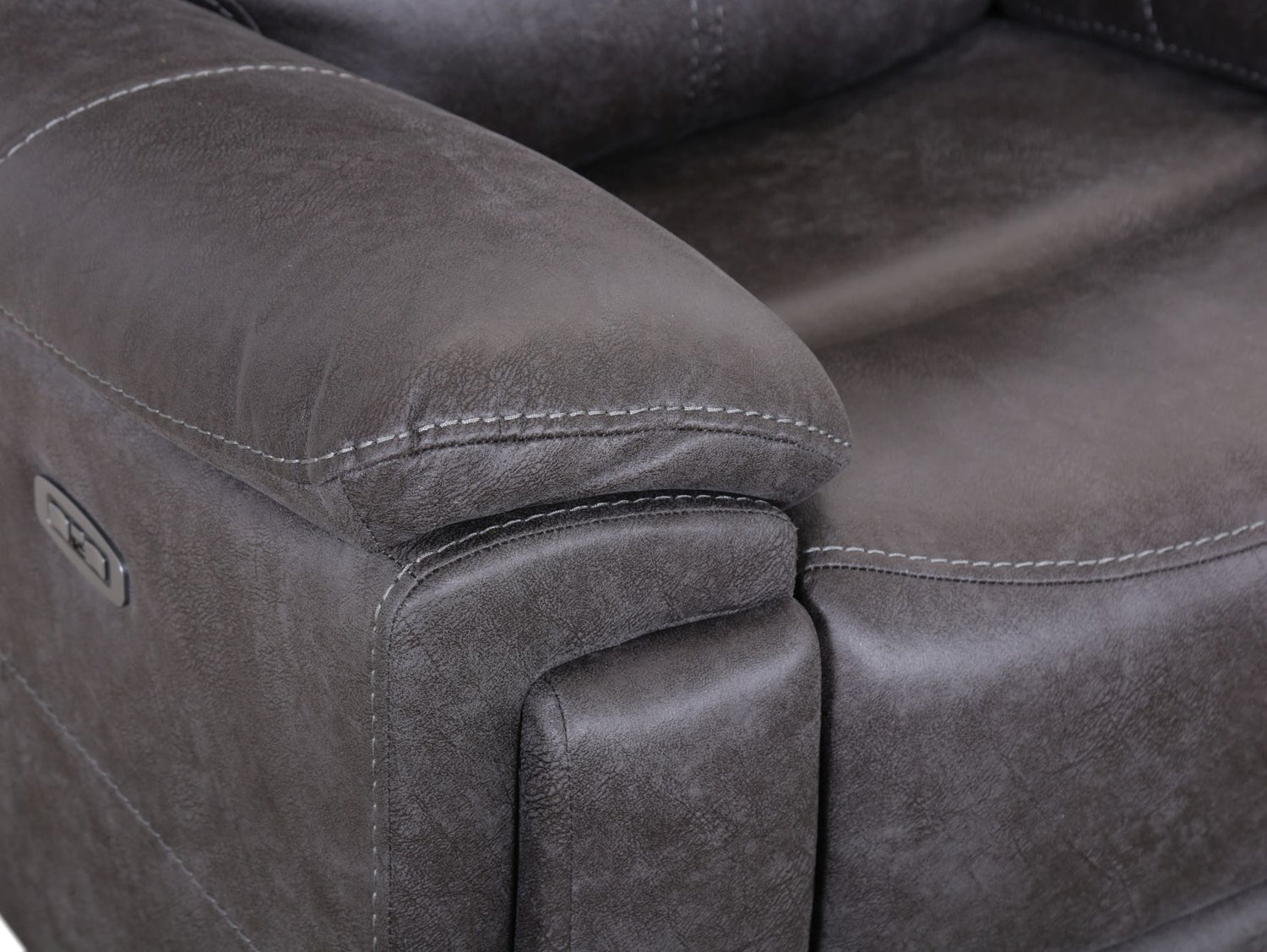 Close up of the Brentor Corner Recliner Sofa