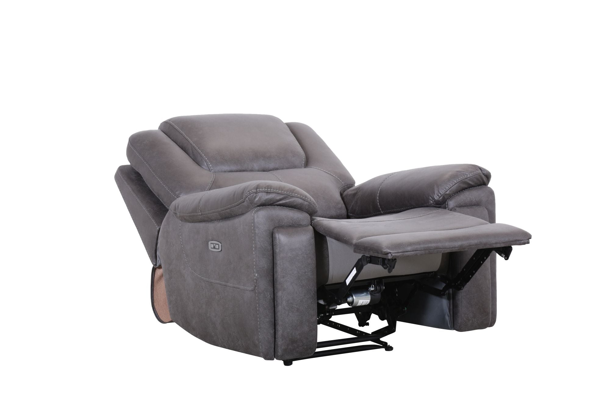 Blake leather power swivel glider recliner with power hot sale headrest