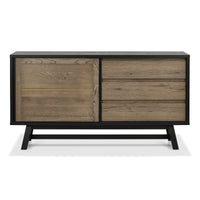 Front image of the Candice Oak Sideboard