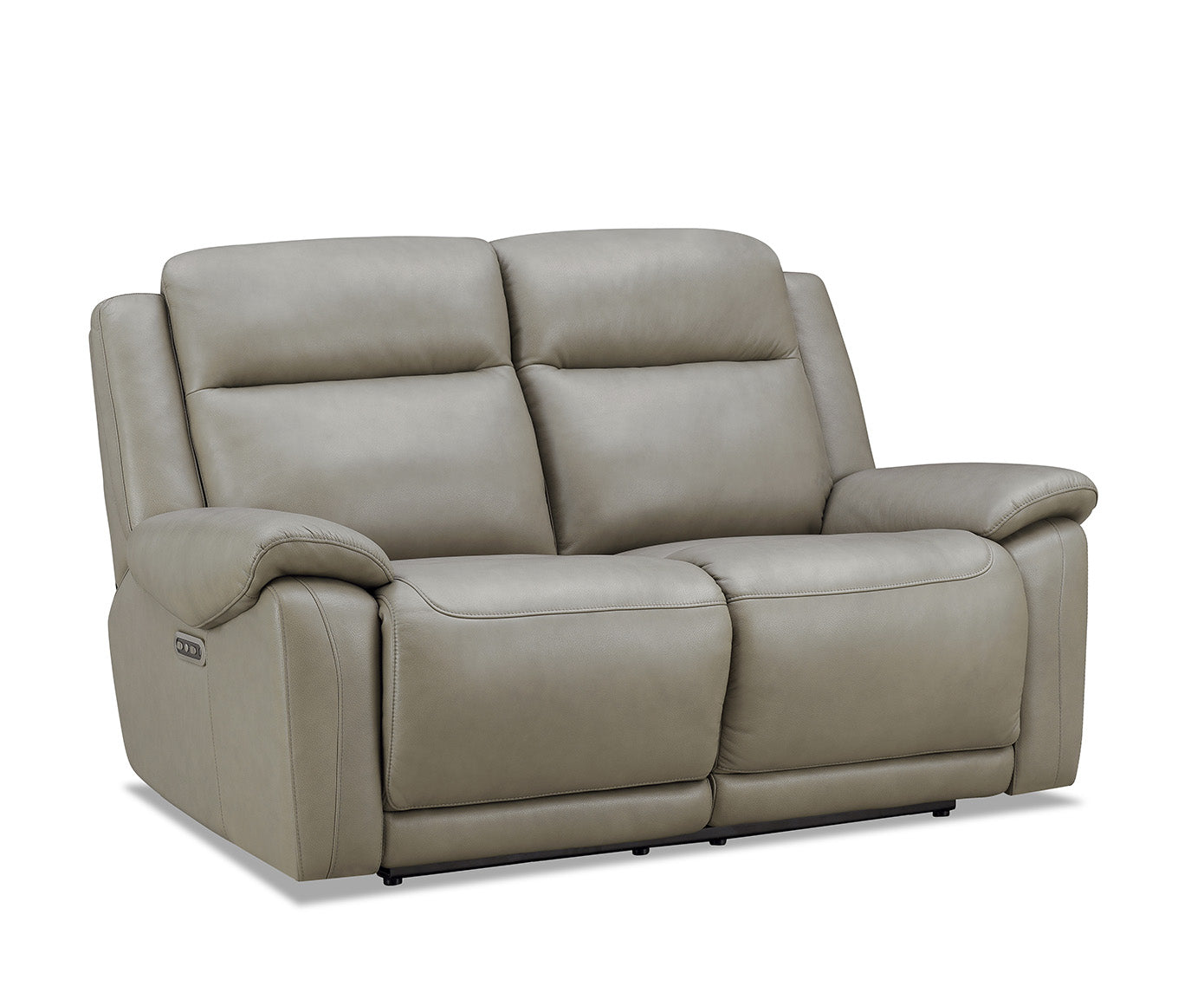 Versailles 2 Seater Leather Sofa with Power Recliners & Adjustable Headrests