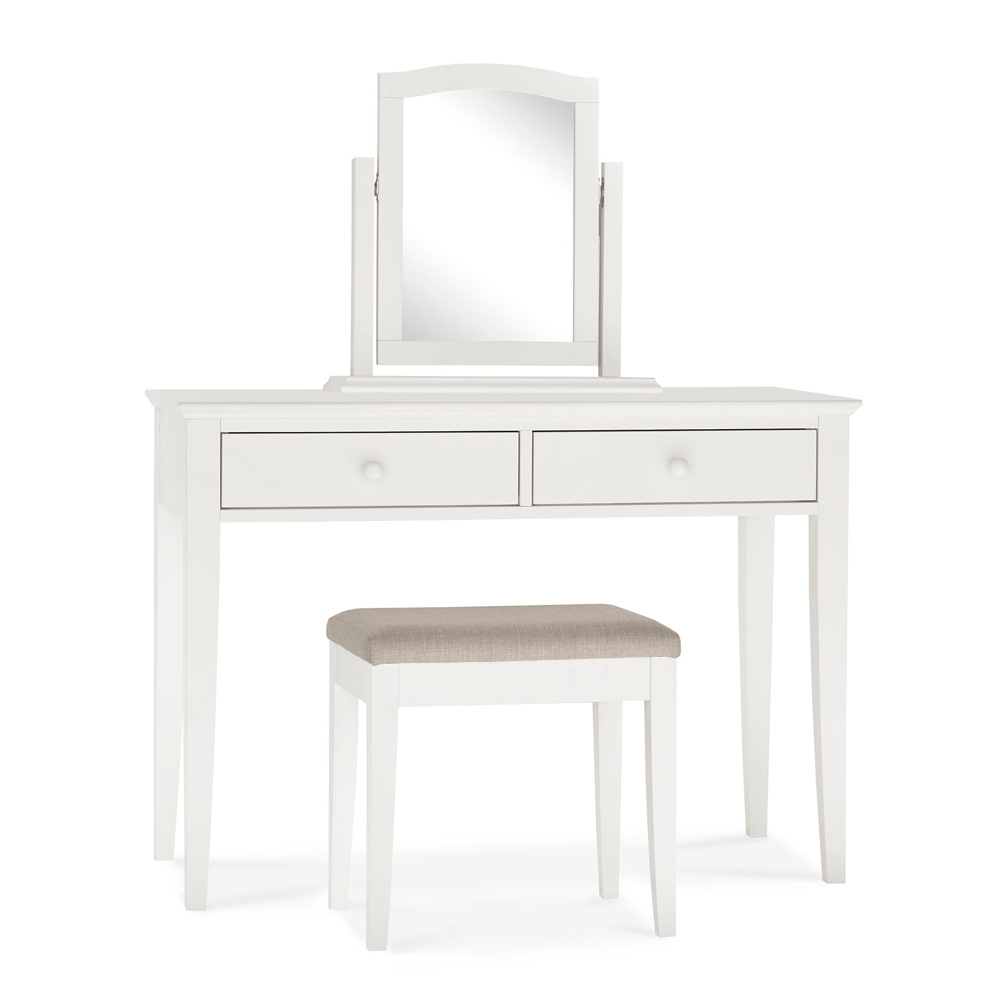 Ashbourne Dressing Vanity Mirror White