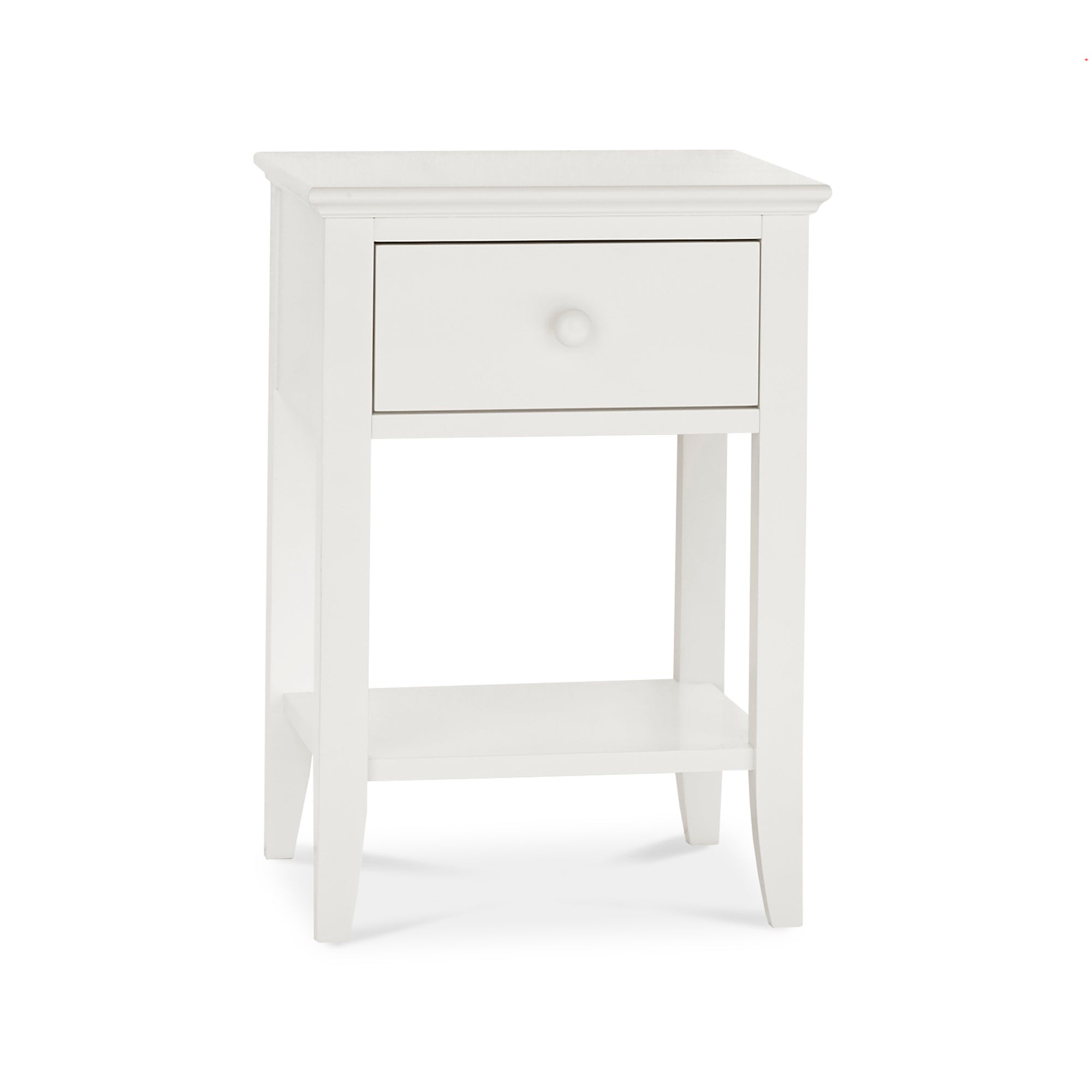 1 drawer deals white nightstand