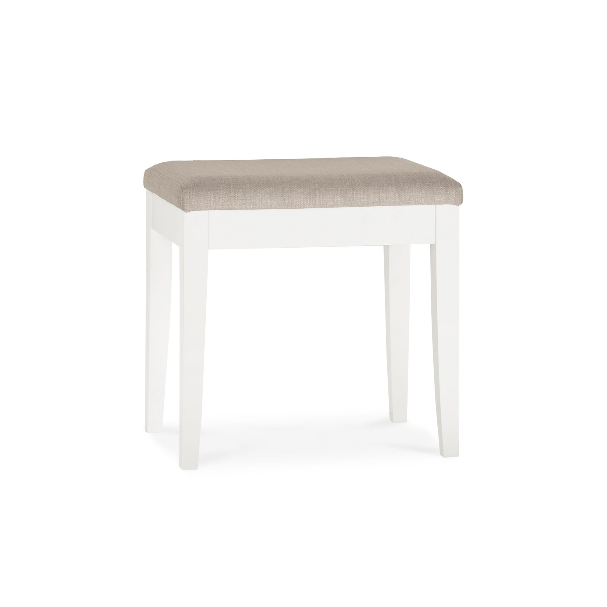 Ashbourne Dressing Stool White