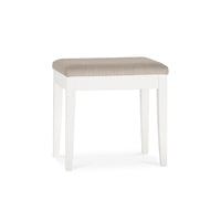 Ashbourne Dressing Stool White