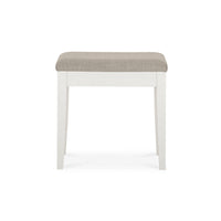 Ashbourne Dressing Stool White