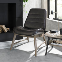 Heritage Leather Chair + Footstool (Package Deal)